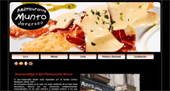 Desktop Screenshot of muntobar-restaurante.com